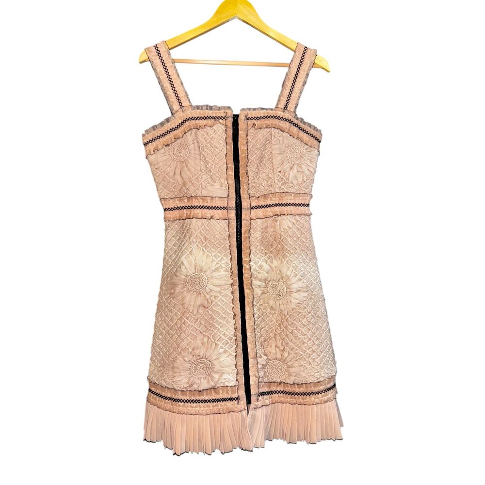 IO Shop Bangkok Fairy Whimsy Dress 3D Women 8 3D‎ Floral Lace Ruffle Prom Pink